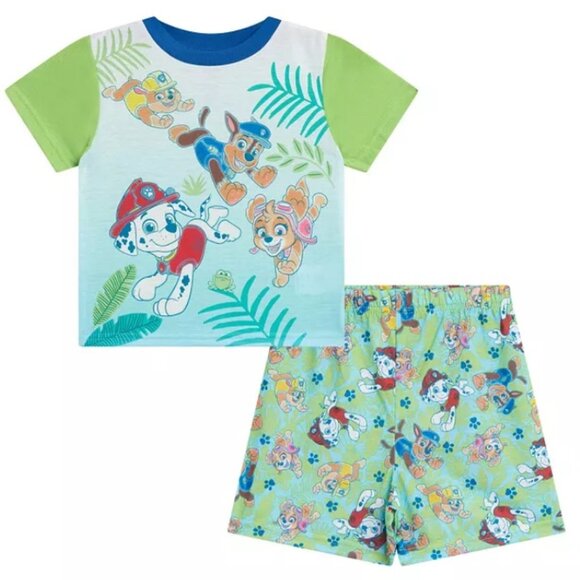 PAW PATROL Toddler Boys T-shirt and Shorts, 2-Piece Set Size 3T - Picture 1 of 5